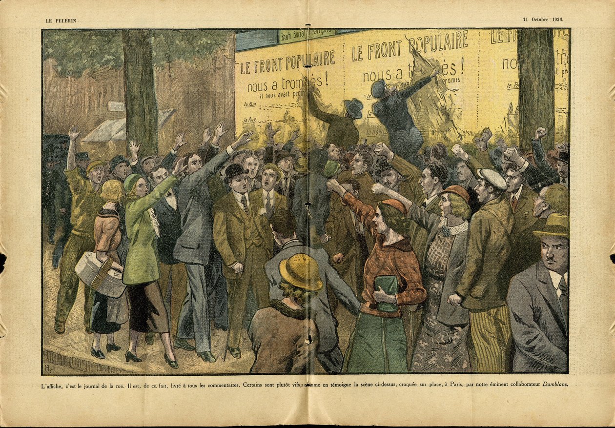 Illustrazione di Eugene Damblans in Le Pelerin da Eugene Damblans