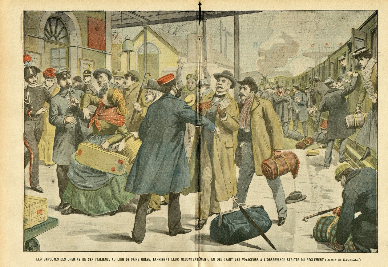 Illustrazione di Eugene Damblans in Le Pelerin da Eugene Damblans