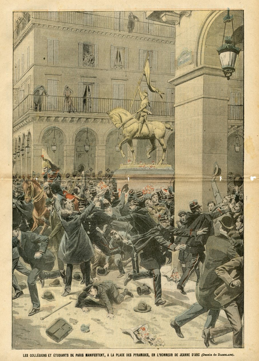 Illustrazione di Eugene Damblans in Le Pelerin da Eugene Damblans
