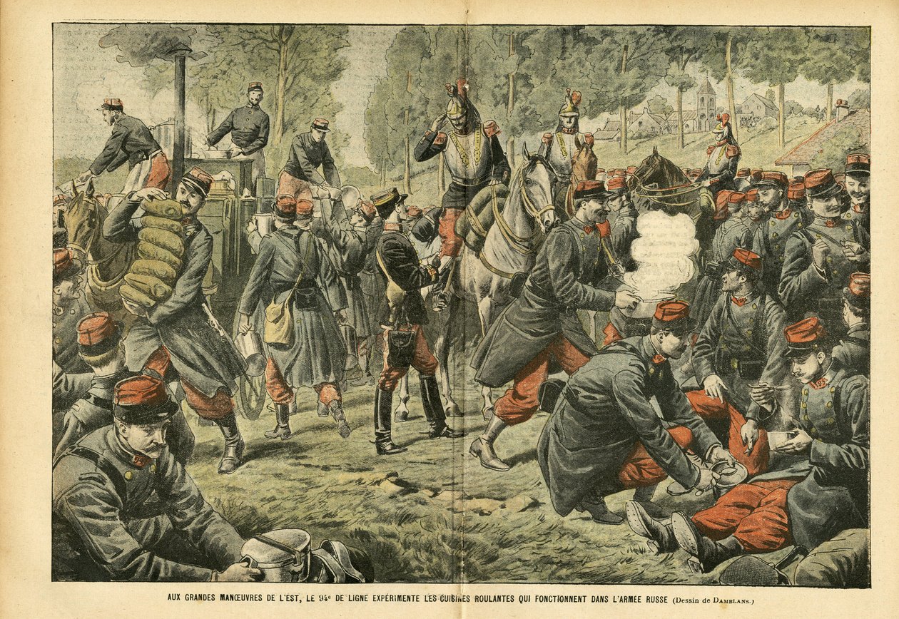 Illustrazione di Eugene Damblans (1865-1945) in Le Pèlerin da Eugene Damblans