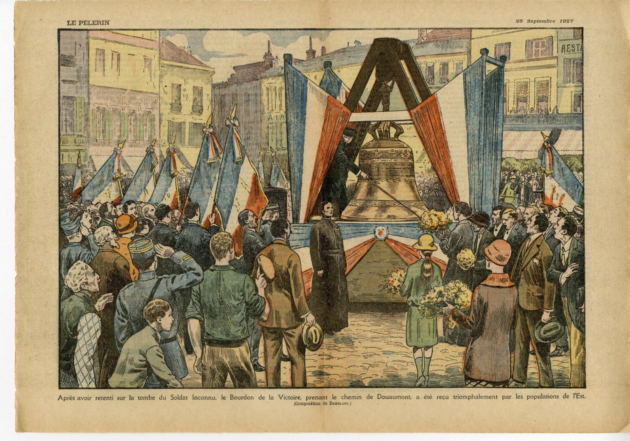 Illustrazione di Eugene Damblans (1865-1945) in Le Pelerin da Eugene Damblans