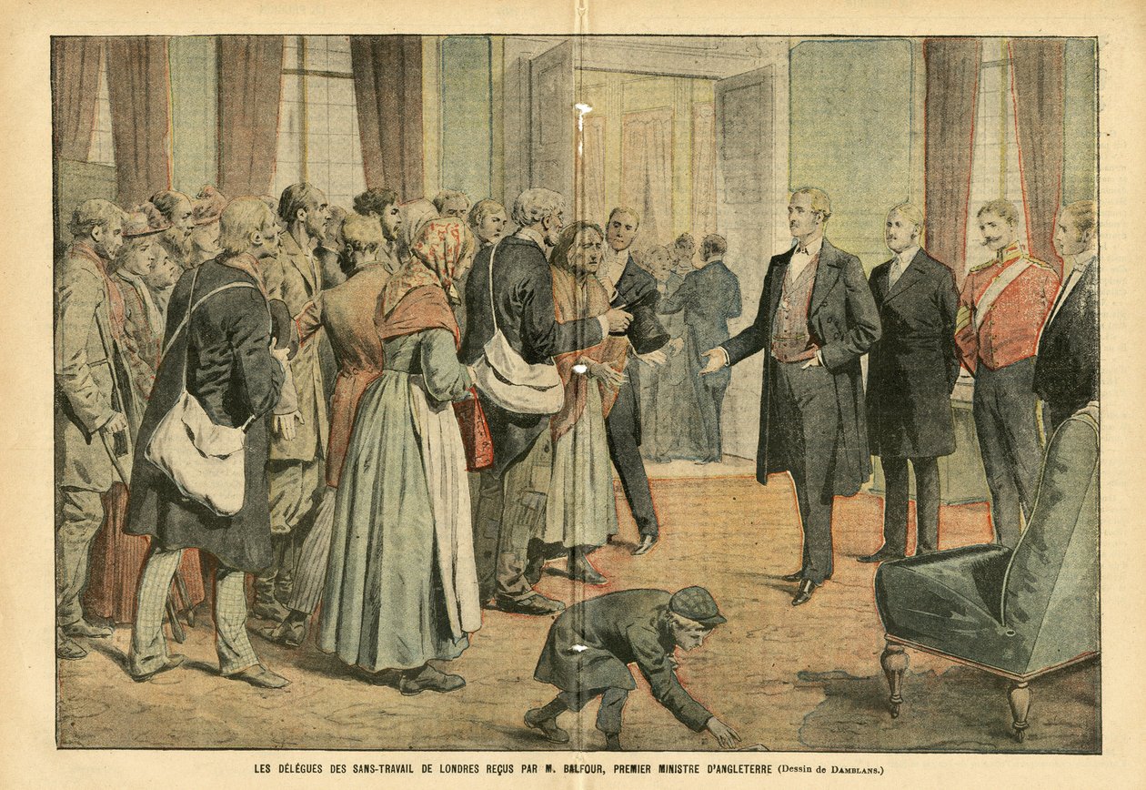 Illustrazione di Eugene Damblans (1865-1945) in Le Pelerin da Eugene Damblans