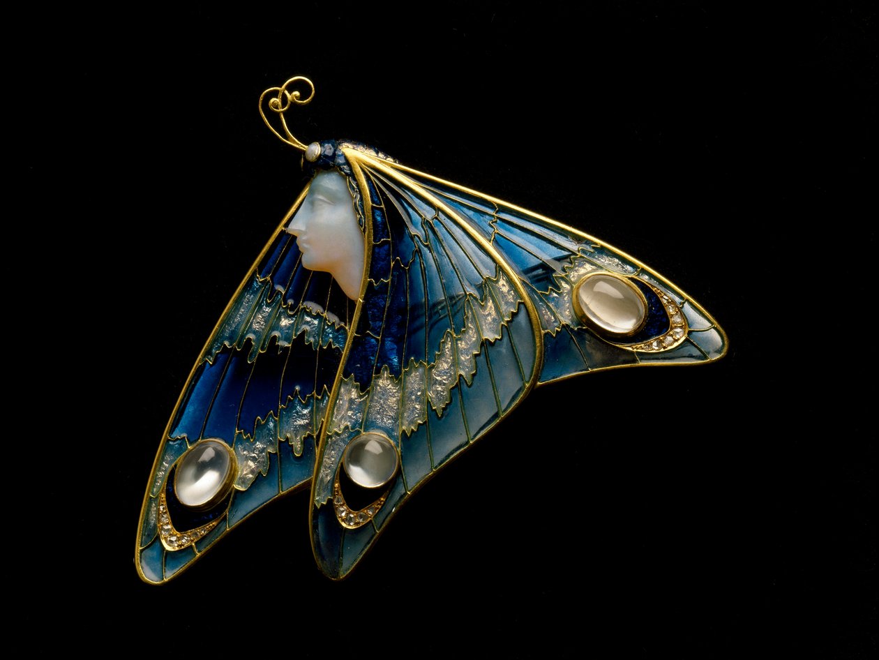 Art Nouveau: spilla d