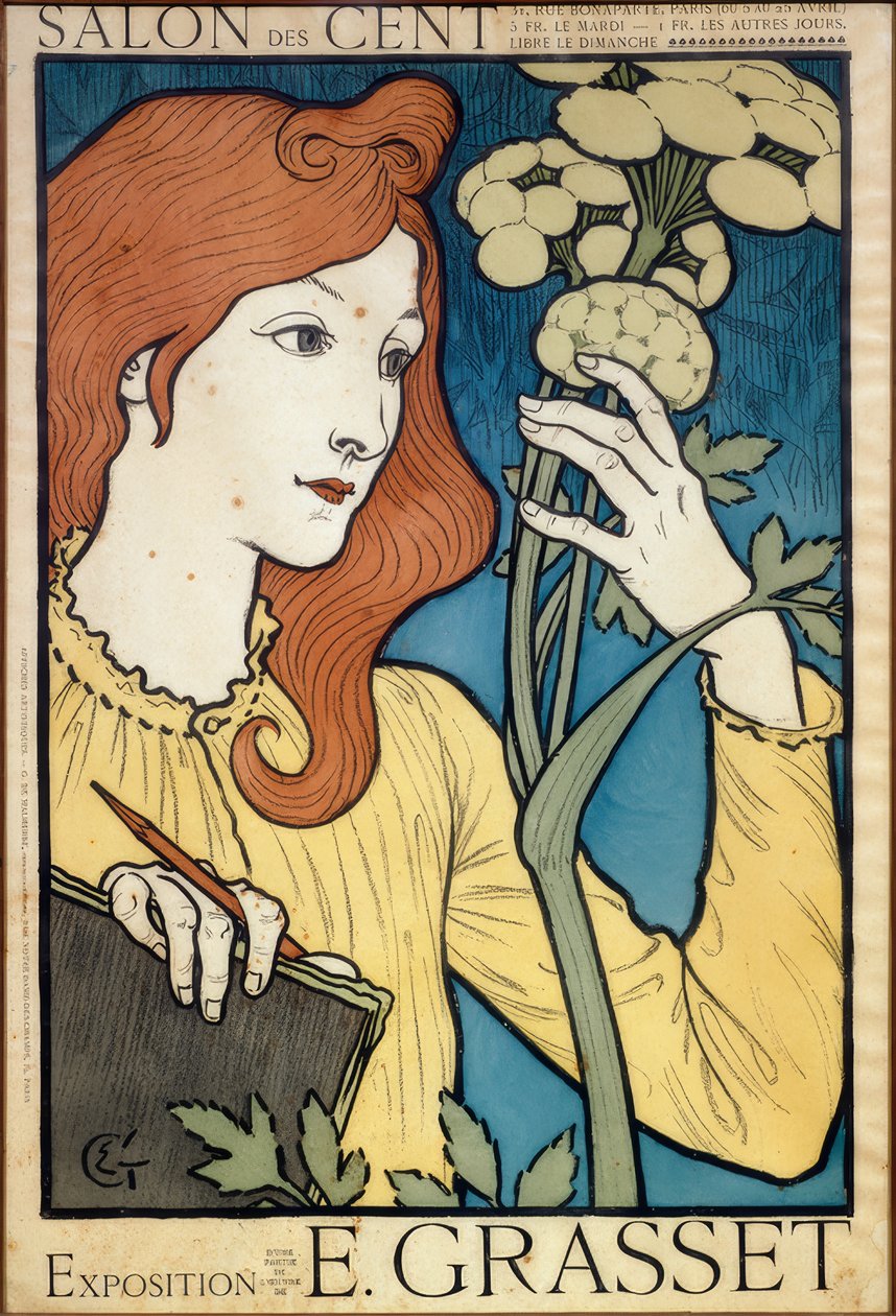 Salon des Cent, mostra di E. Grasset da Eugene Grasset
