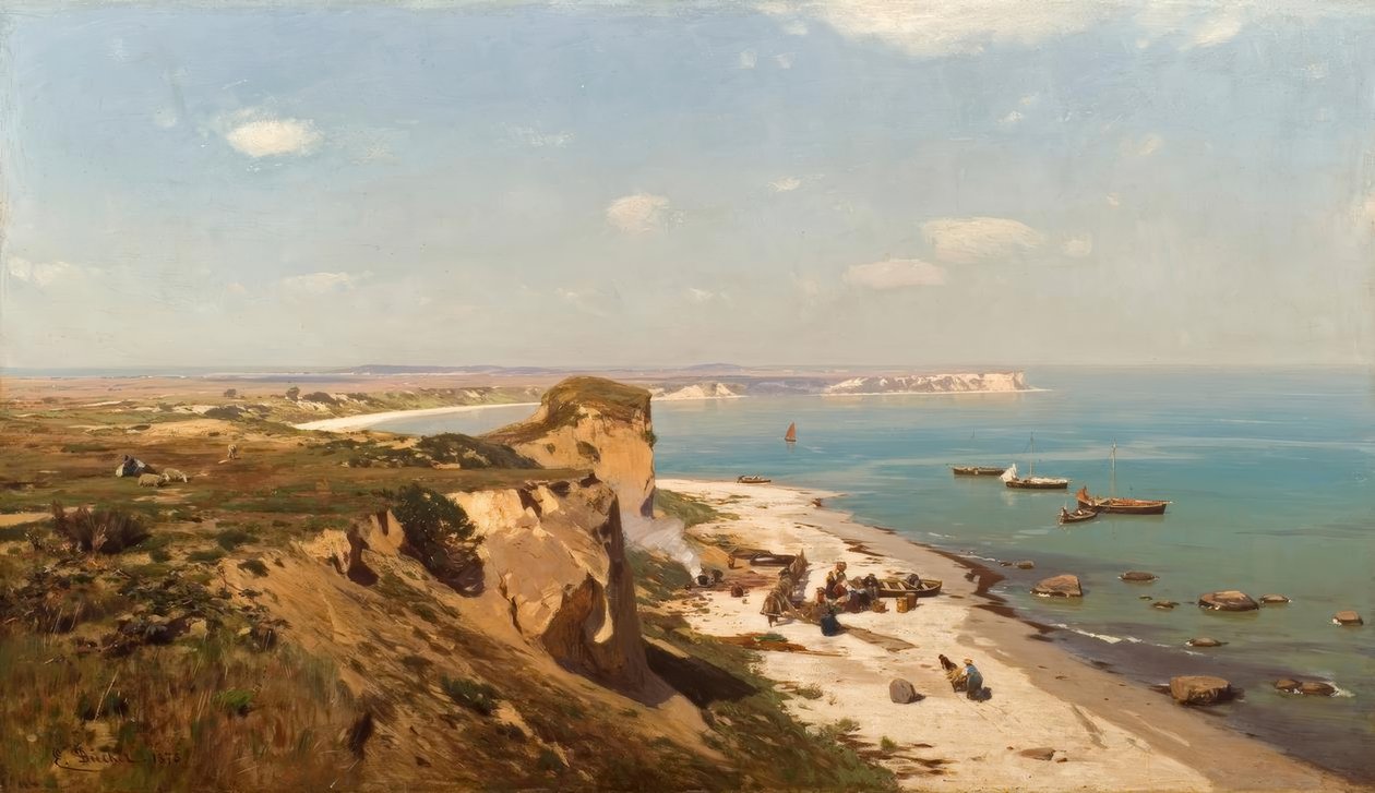 Costa del Mar Baltico da Eugene Gustav Dücker