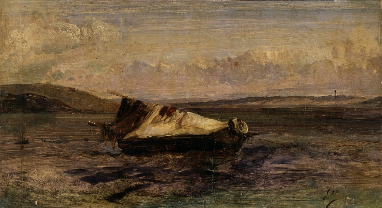 La barchetta da Eugene Isabey