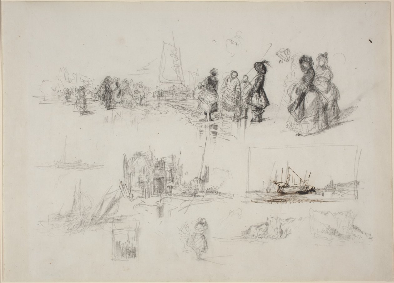 Studi al Mare da Eugene Isabey
