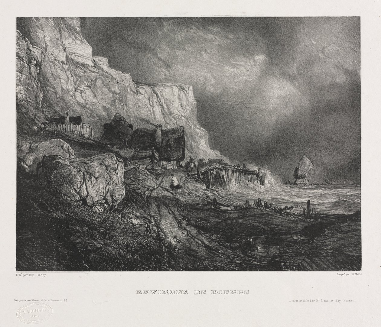 Sei marine: Dintorni di Dieppe da Eugene Isabey