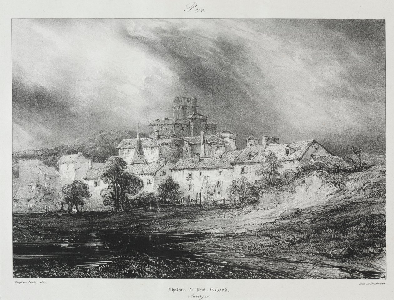 Viaggi pittoreschi e romantici nella vecchia Francia, Alvernia da Eugene Isabey