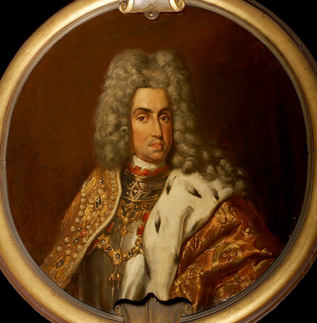 Ritratto di Carlo VI 1685-1740, Sacro Romano Imperatore, 1885 da Eugene Joors