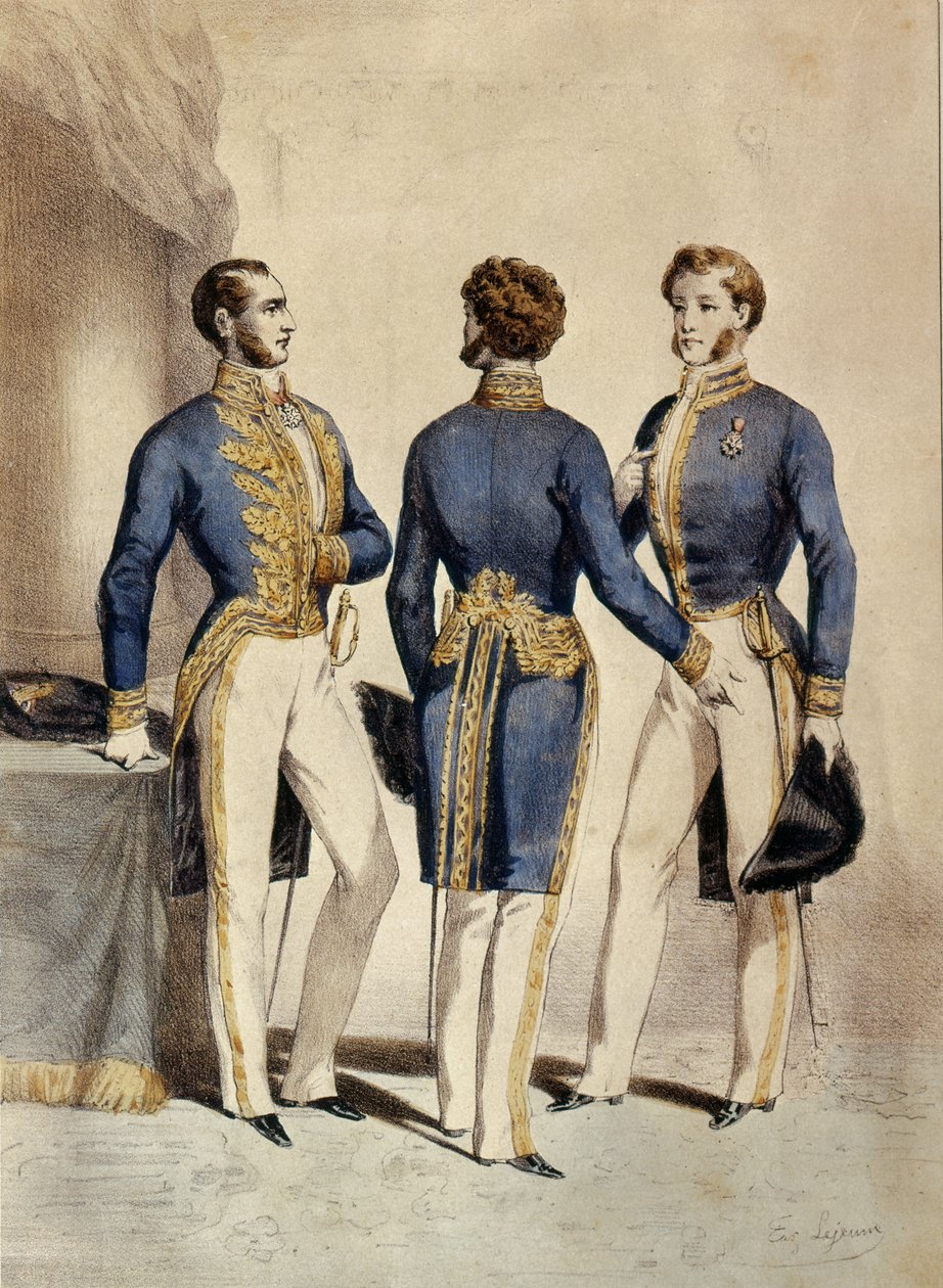 Consiglio di Stato, Uniformi del Vicepresidente, Consigliere e Maestro delle Richieste da Eugene Joseph Lejeune