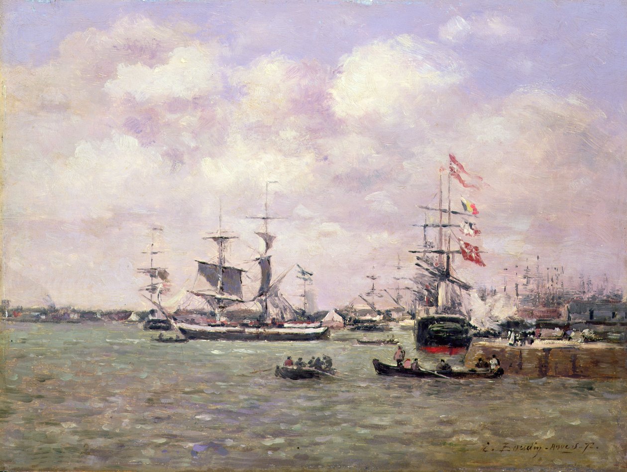 Anversa da Eugene Louis Boudin