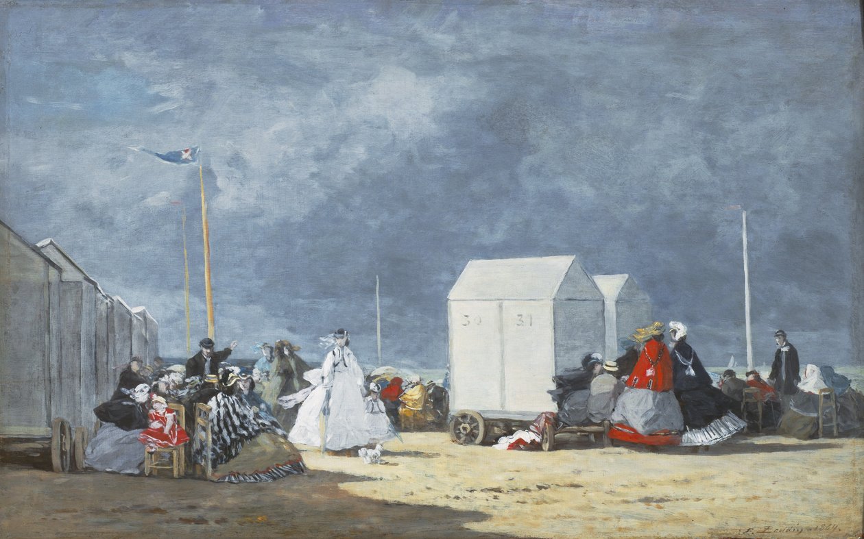 Tempesta in arrivo da Eugene Louis Boudin