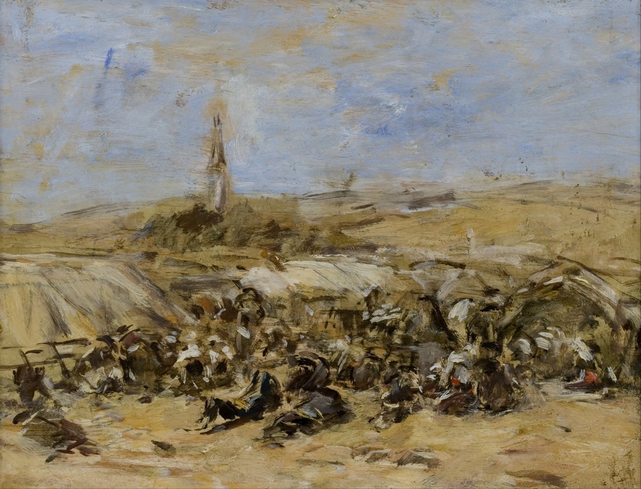 Perdono di Ste-Anne-La-Palud da Eugene Louis Boudin