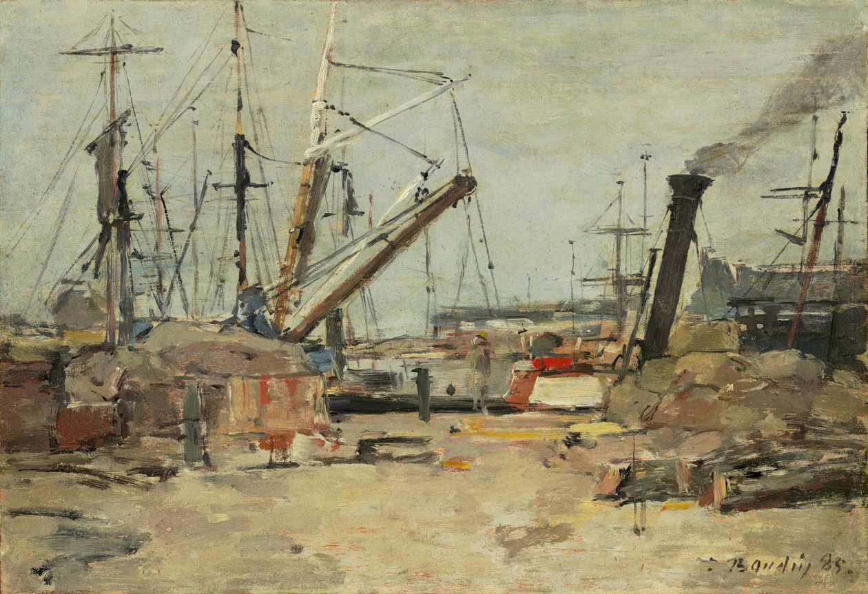 I pescherecci, 1885 da Eugene Louis Boudin