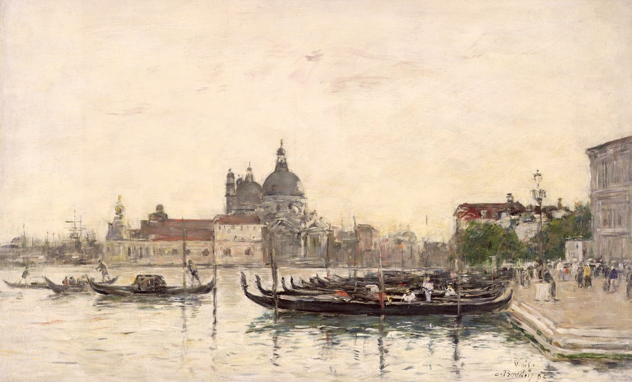 Venezia, Il Molo da Eugene Louis Boudin