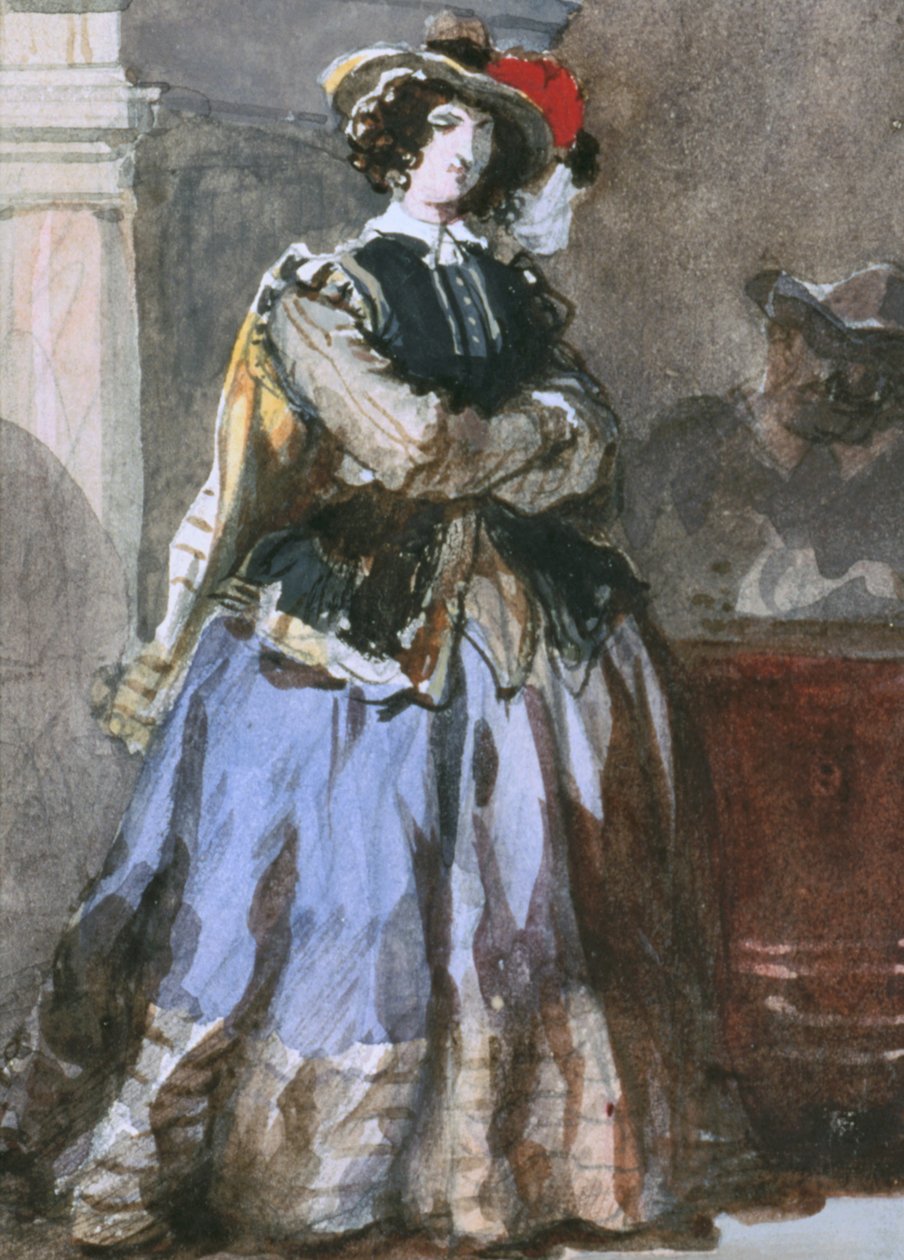 Ritratto di Donna, XIX secolo da Eugene Louis Lami