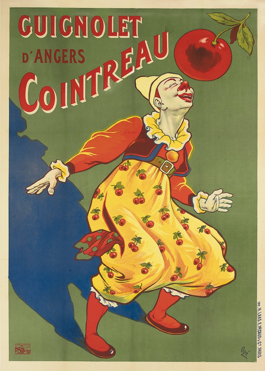 Poster pubblicitario per Guignolet