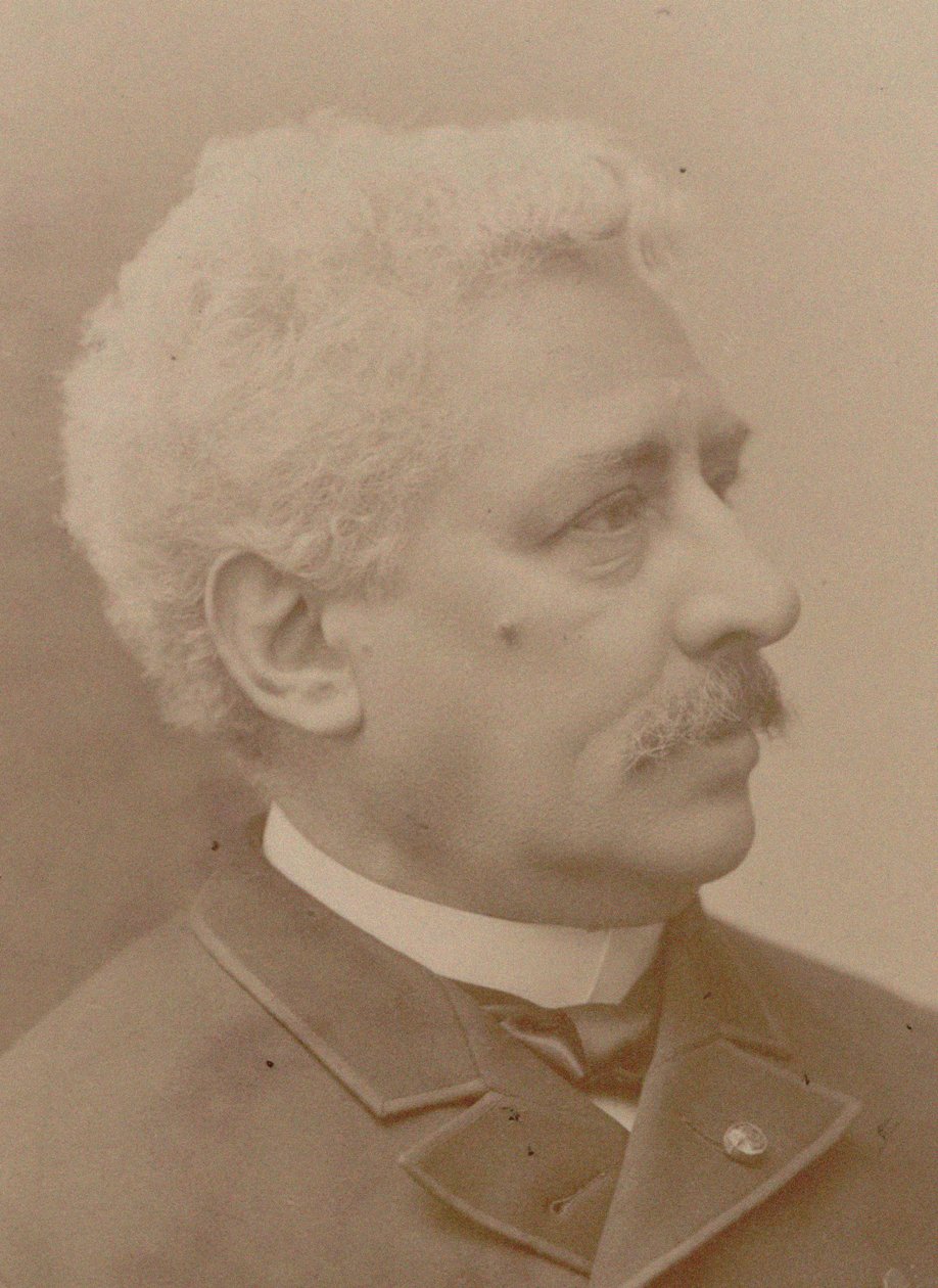 Ritratto del compositore Olivier Métra, 1870 da Eugene Pirou