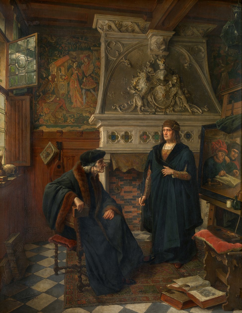 Erasmus e Quinten Massijs da Eugene Siberdt