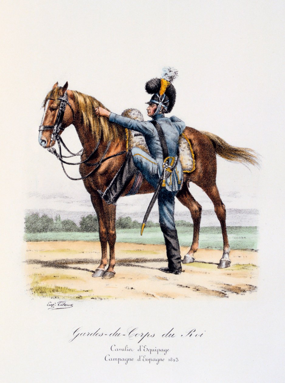 Gardes-du-Corps de Roi, Cavaliere d