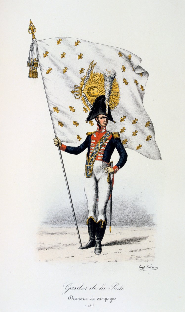 Gardes de la Porte, Bandiera della campagna da Eugene Titeux