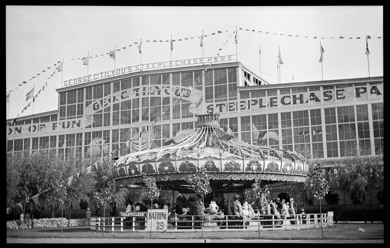 Vista di Coney Island, 1903 da Eugene Wemlinger