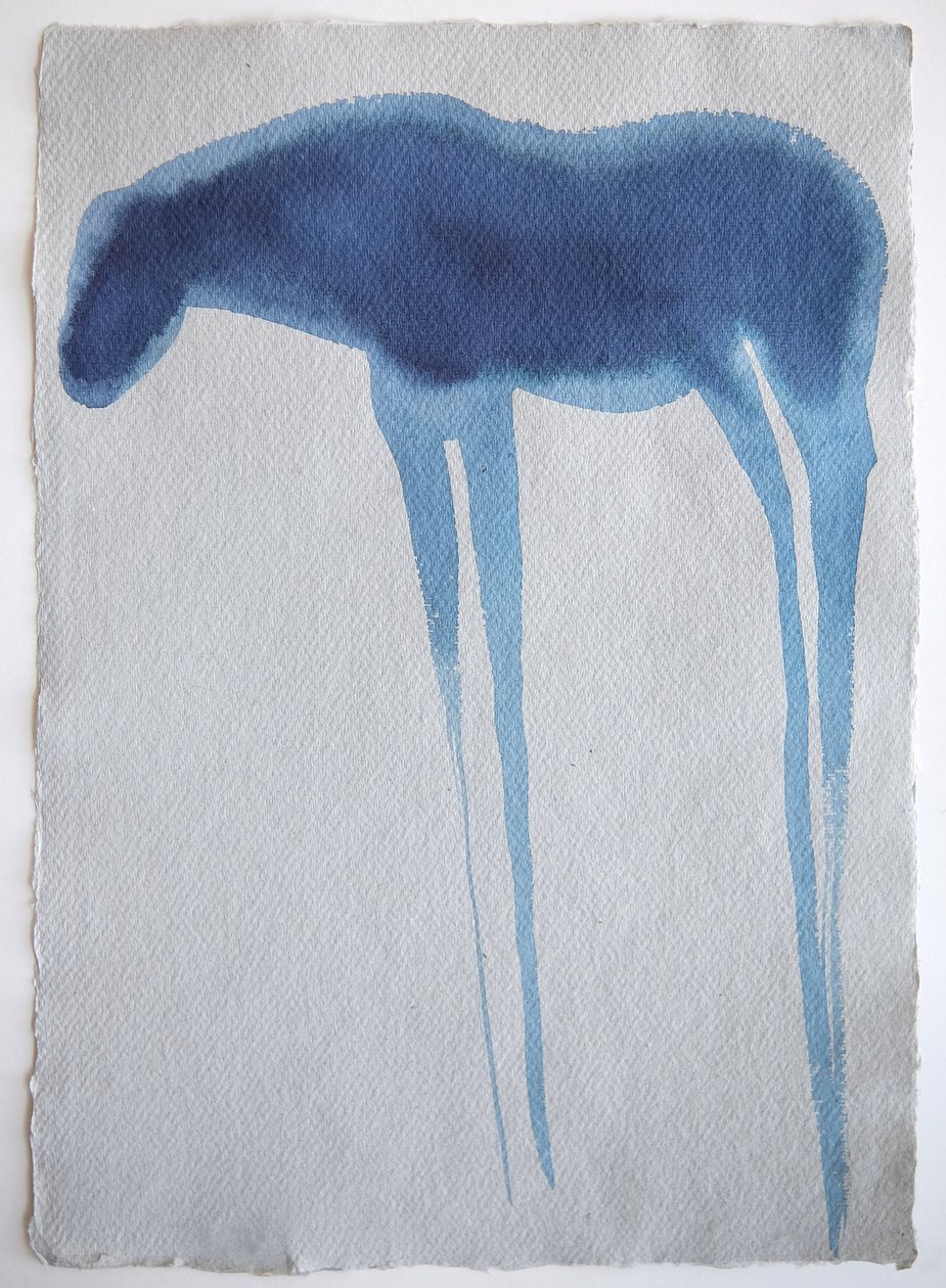 Cavallo Blu 2, 2023 da Eugenie Vronskaya