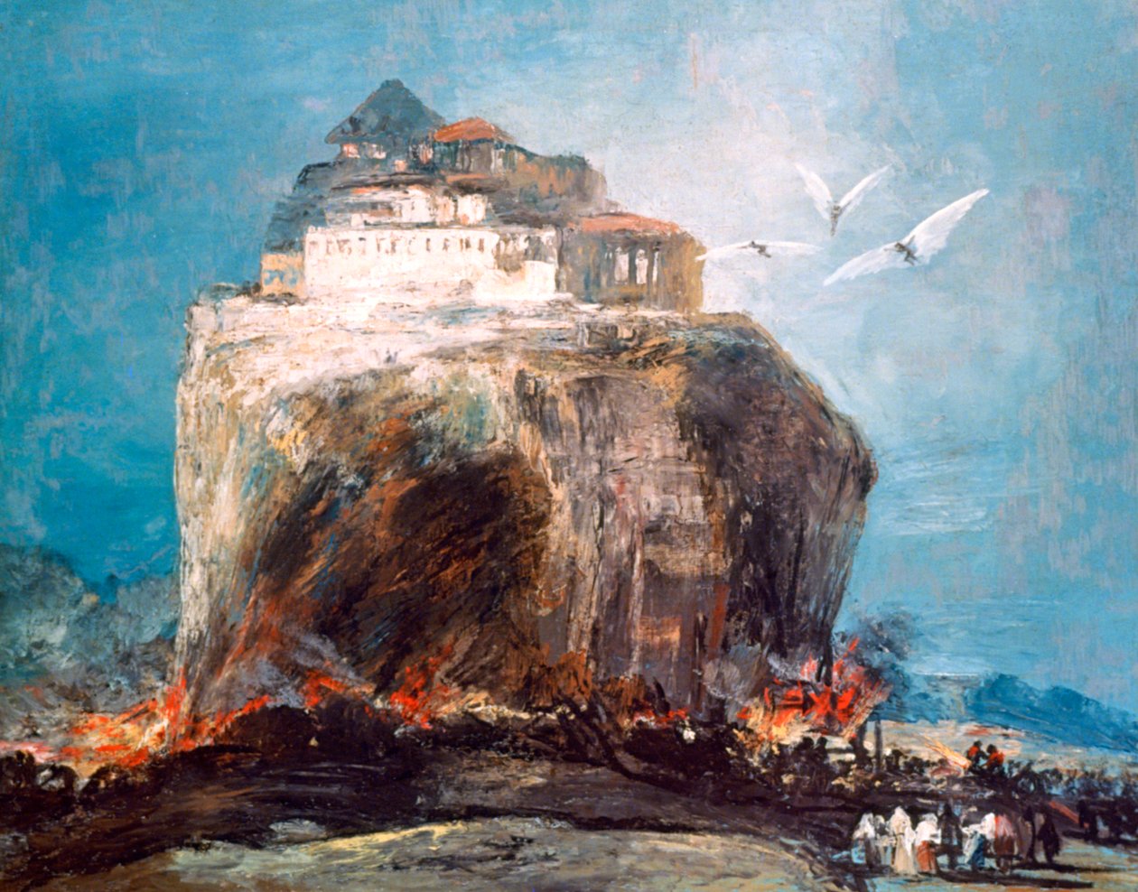 Città sulla roccia da Eugenio Lucas Villamil