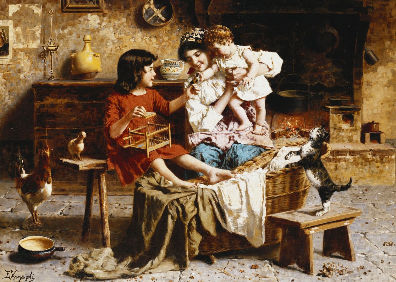 Divertendo il bambino da Eugenio Zampighi