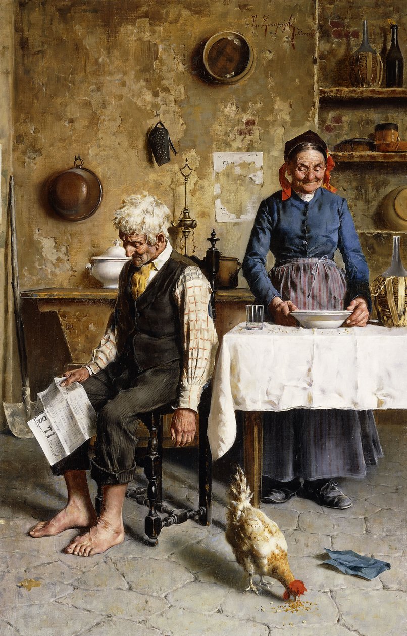 Felicità Domestica da Eugenio Zampighi