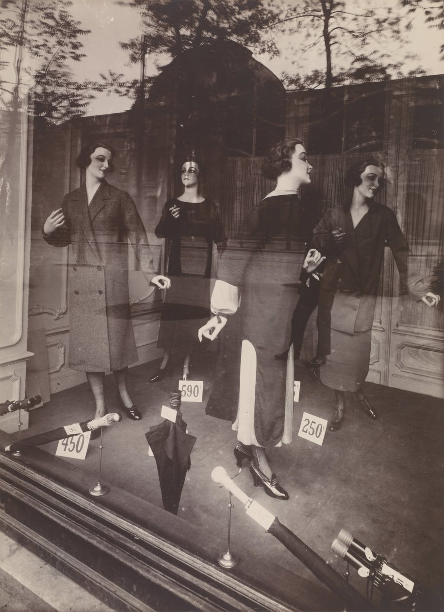 Vetrina, avenue des Gobelins da Eugène Atget