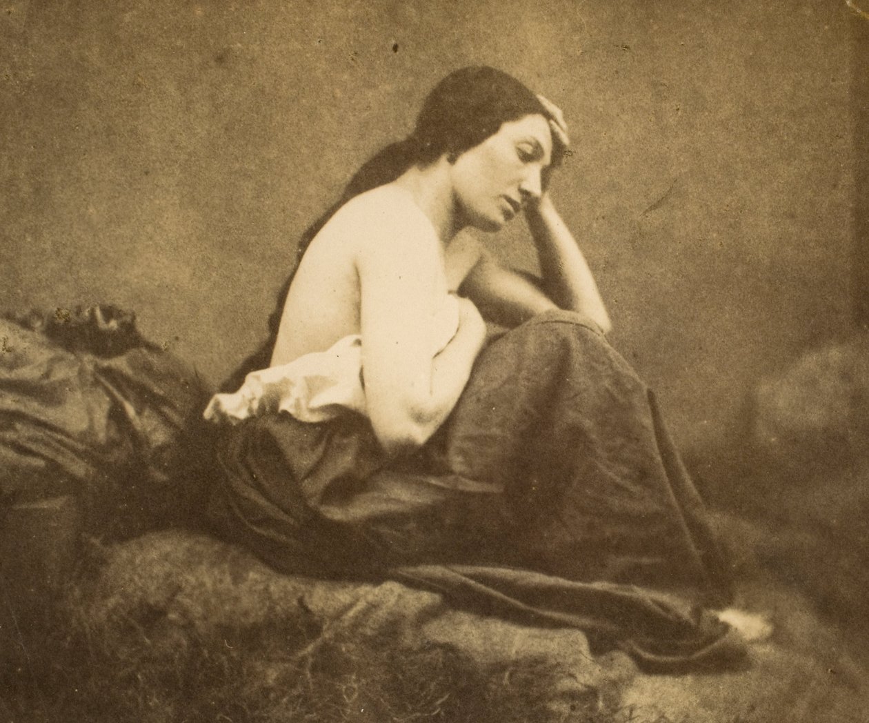Ritratto femminile da Eugène Durieu