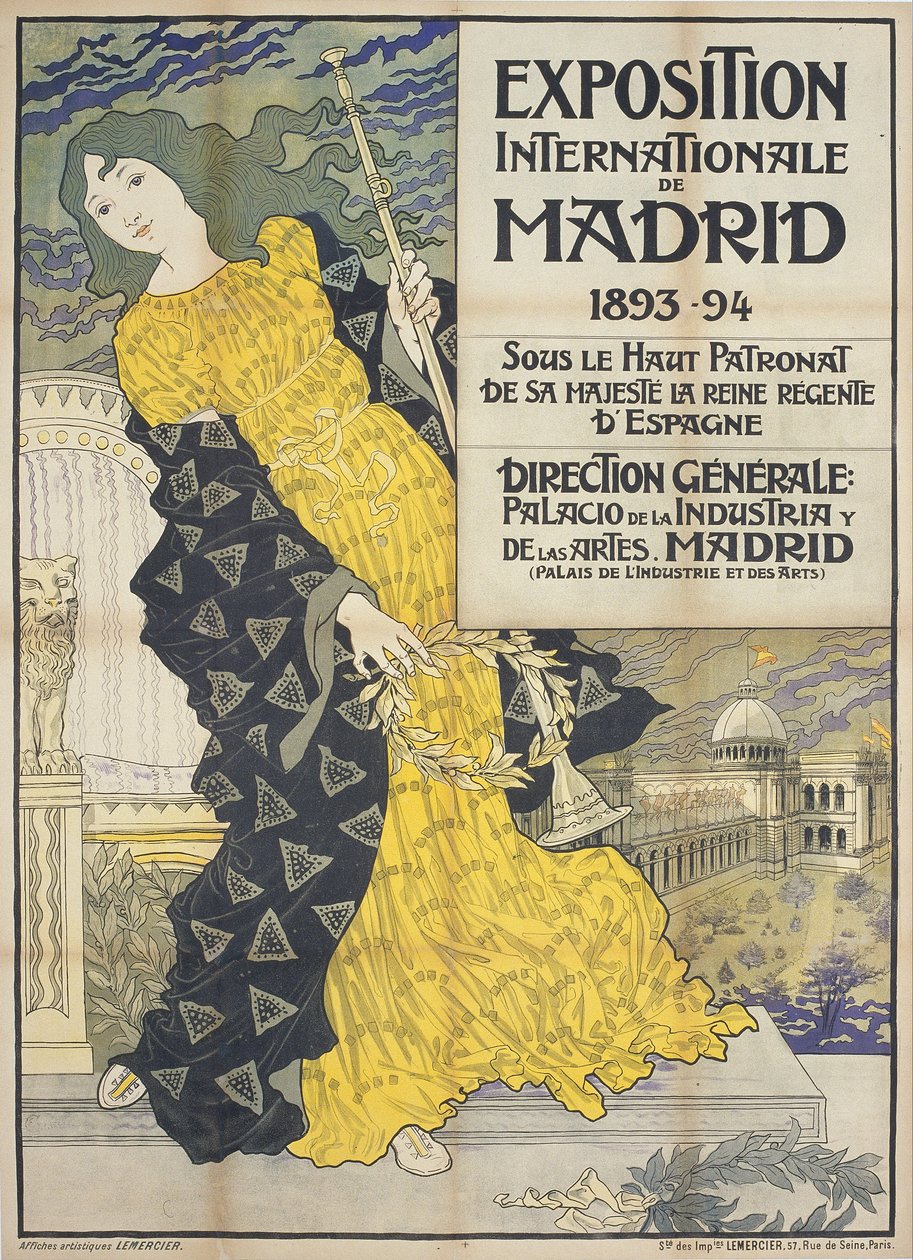 Esposizione Internazionale di Madrid da Eugene Grasset