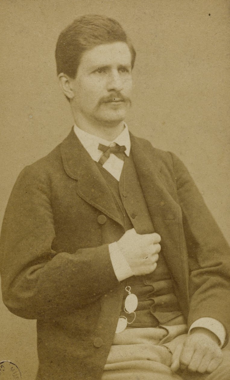 Ritratto di Rossel Louis, (detto Randal), (1844-1871), (ufficiale, membro della Comune, fucilato) da Eugene Appert