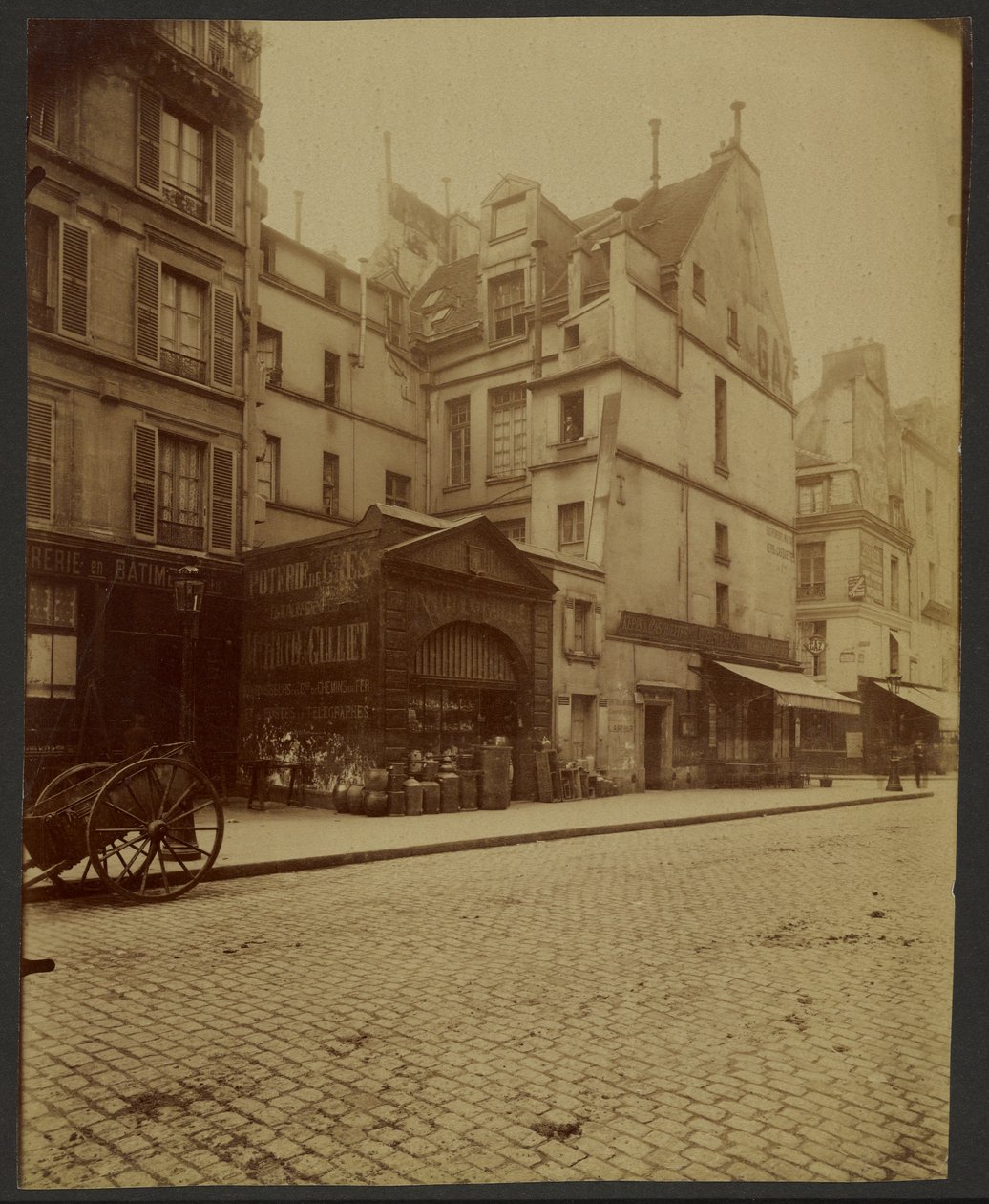Corte della Rue des Archives 46 da Eugène Atget