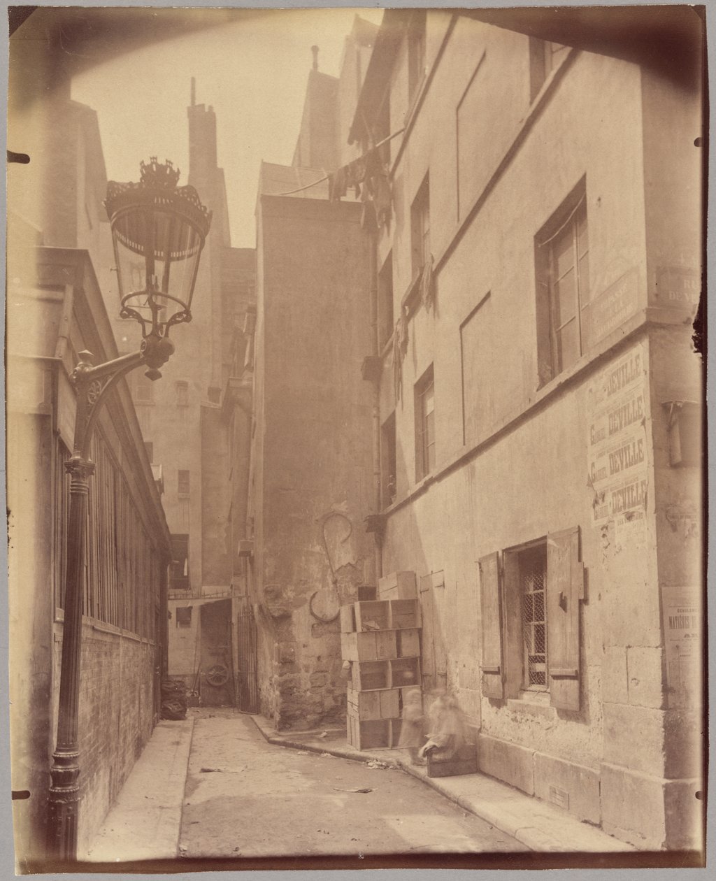 Impasse de la Baudoirie, rue de Venise da Eugène Atget