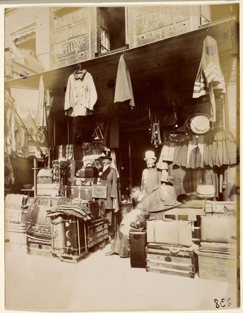 Rue du Petit Thouars [sic] da Eugène Atget