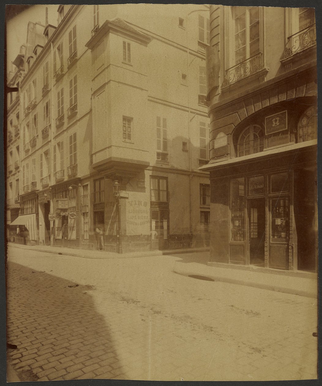 Torretta in rue Saint Paul.  Si ritiene che sia stato lo studio di Botal, medico di Enrico III. da Eugène Atget