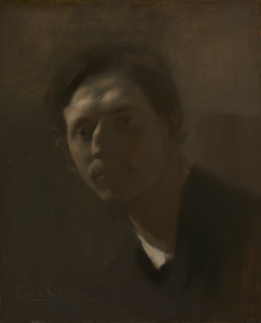 Armand Berton, c. 1891 da Eugène Carrière