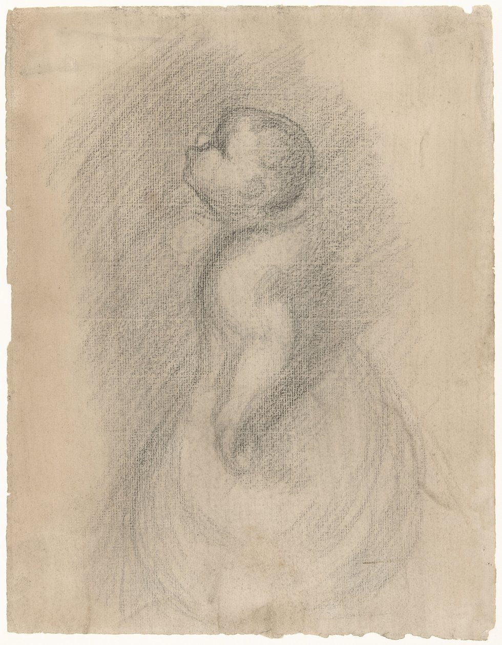 Bambino, visto di lato da Eugène Carrière