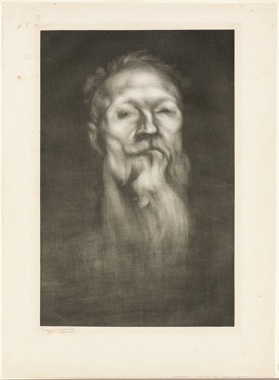Ritratto di Auguste Rodin da Eugène Carrière