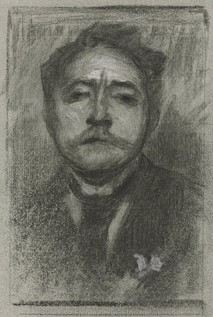 Ritratto di Jean Ajalbert da Eugène Carrière