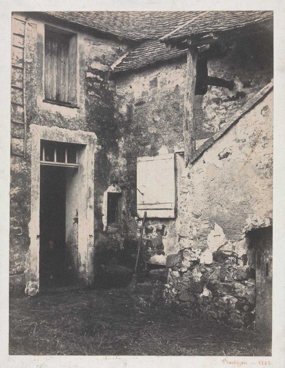 Cortile della fattoria, 1862 da Eugène Cuvelier