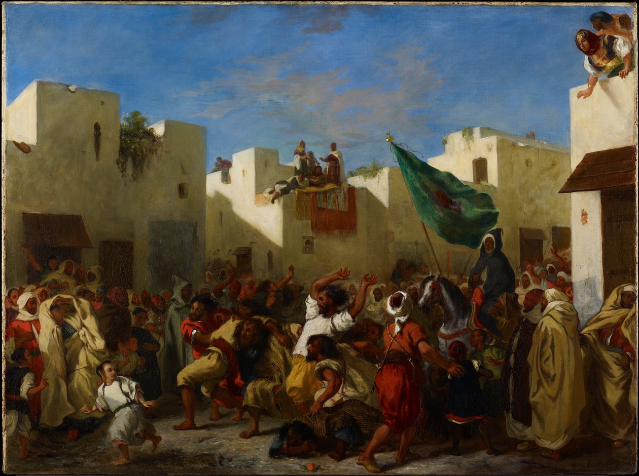 Convulsionisti di Tangeri da Eugène Delacroix