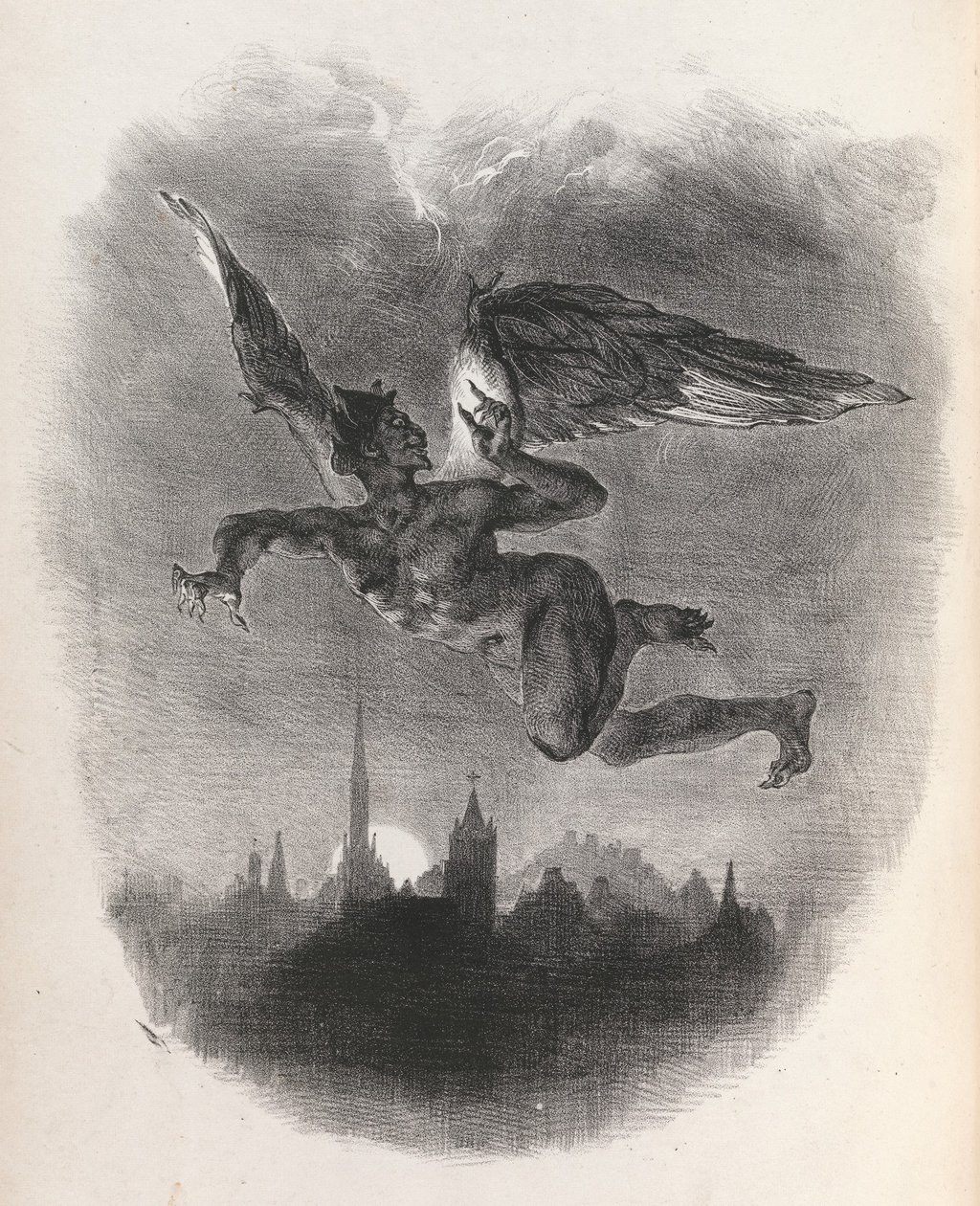 Faust, 1828 da Eugène Delacroix