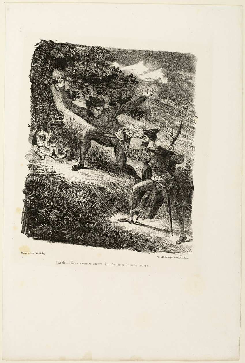 Faust e Mefistofele nelle montagne dell