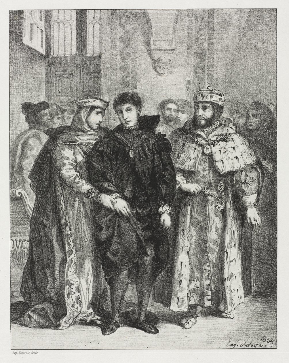 Amleto da Eugène Delacroix