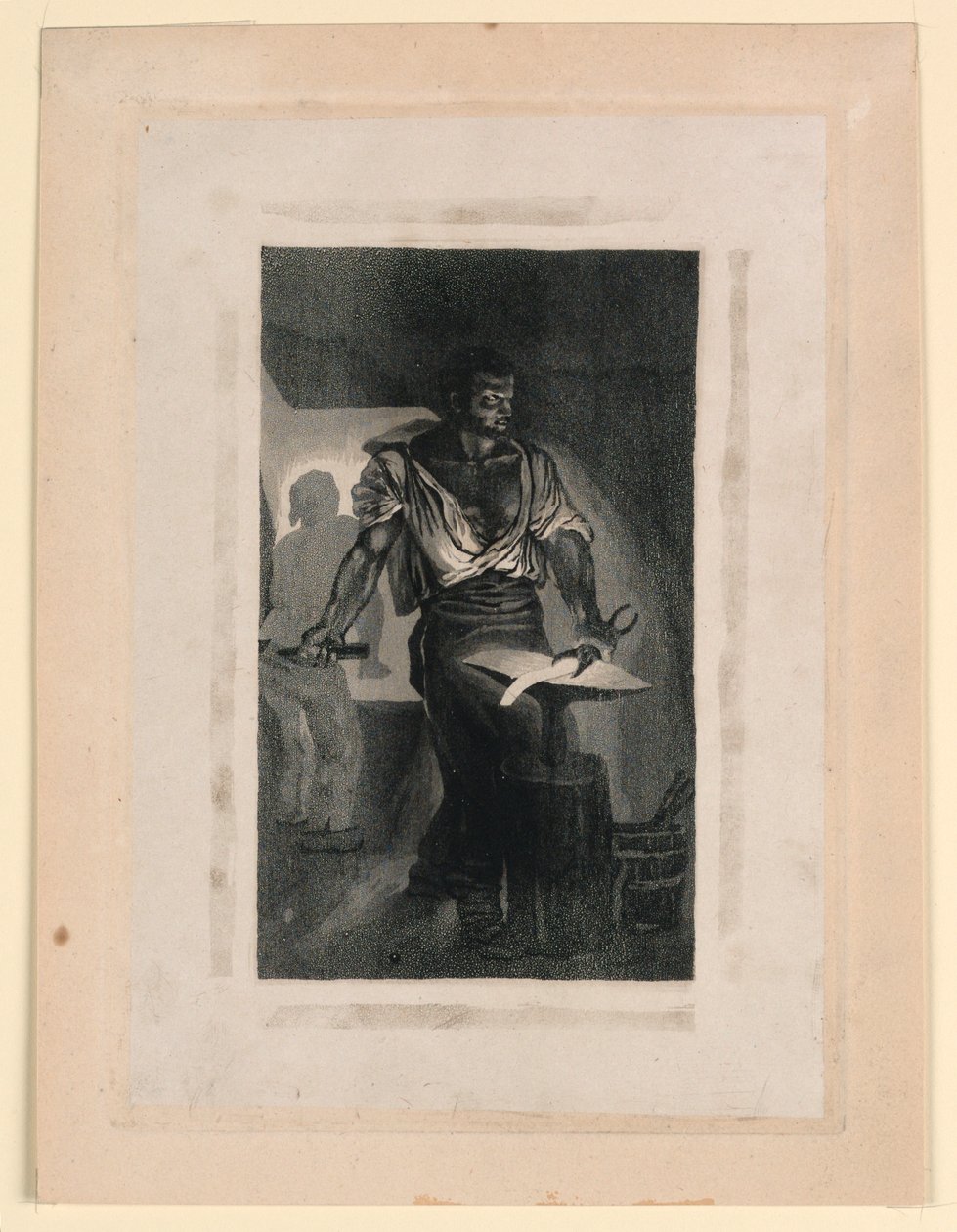 Il Fabbro da Eugène Delacroix