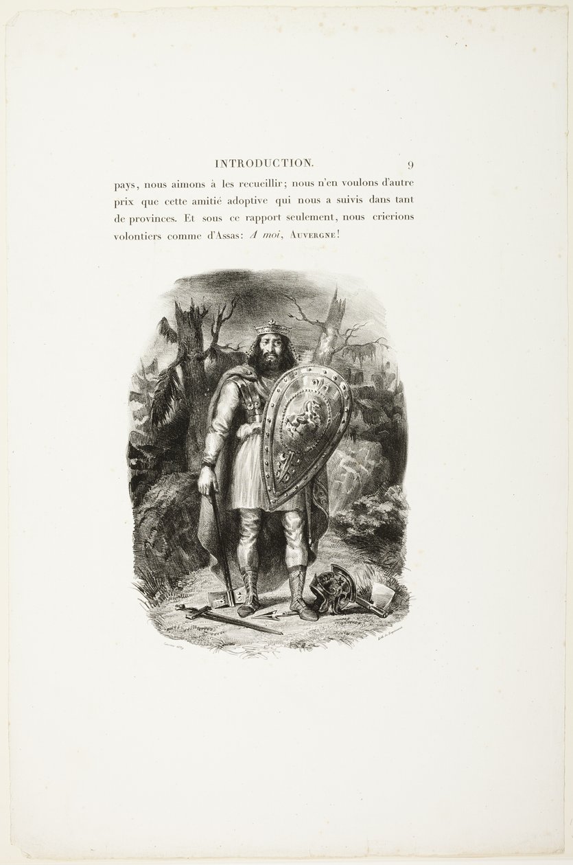 Vercingétorix da Eugène Delacroix